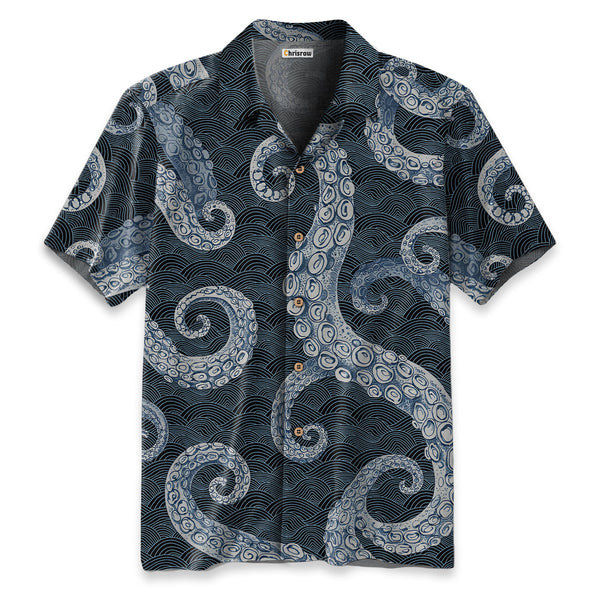 Chrisraw Octopus Tentacles Hawaiian Shirt
