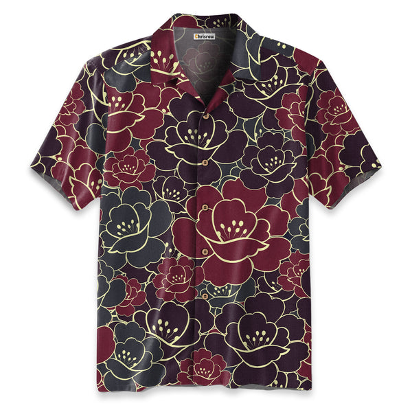 Chrisraw Vibrant Floral Hawaiian Shirt