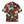 Chrisraw Kid's Japanese Crimson Daisy Ukiyo-e Short Sleeves Shirt