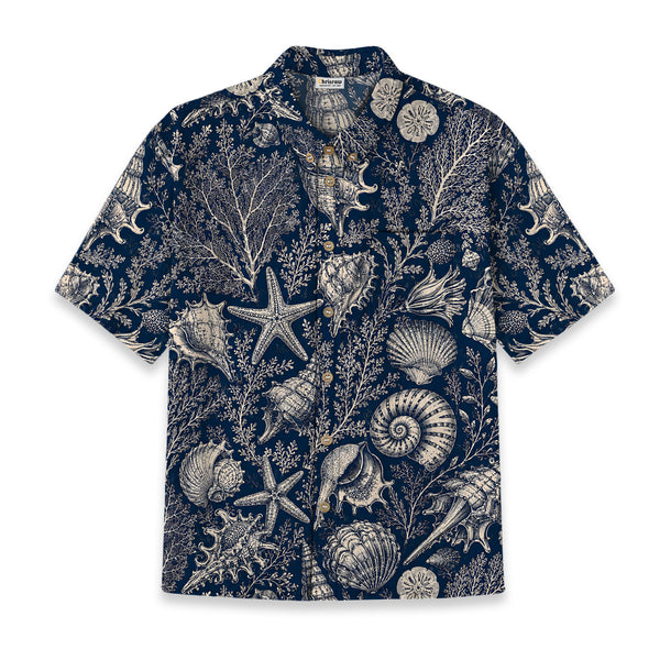 Chrisraw Kid's Japanese Marine Mystery Ukiyo-e Short Sleeves Shirt