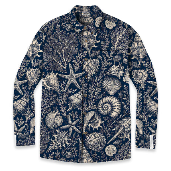 Chrisraw Marine Mystery Long Sleeves Shirt