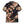 Chrisraw Women's Japanese Blooming Sakura Ukiyo-e Short Sleeves Shirt