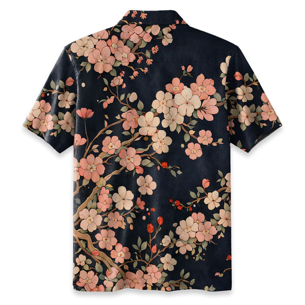 Chrisraw Blooming Sakura Hawaiian Shirt