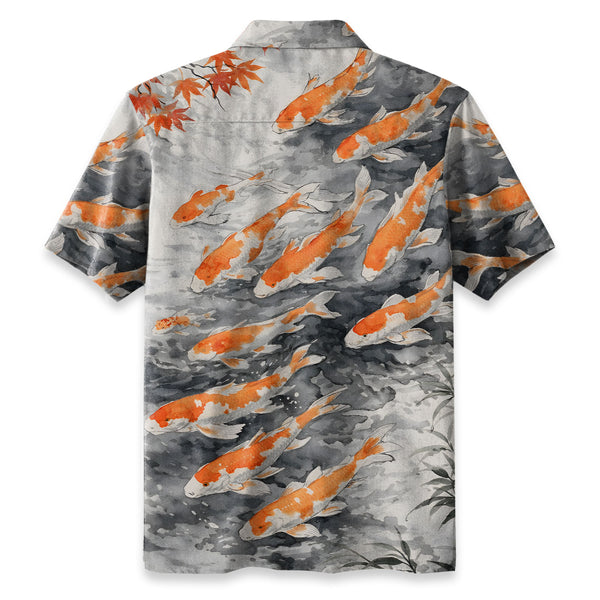 Chrisraw Dance Of The Koi Hawaiian Shirt