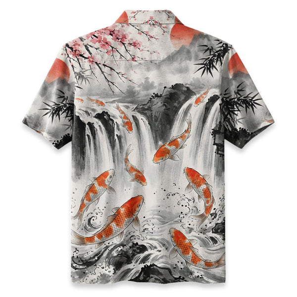 Chrisraw Dance Of The Koi Hawaiian Shirt