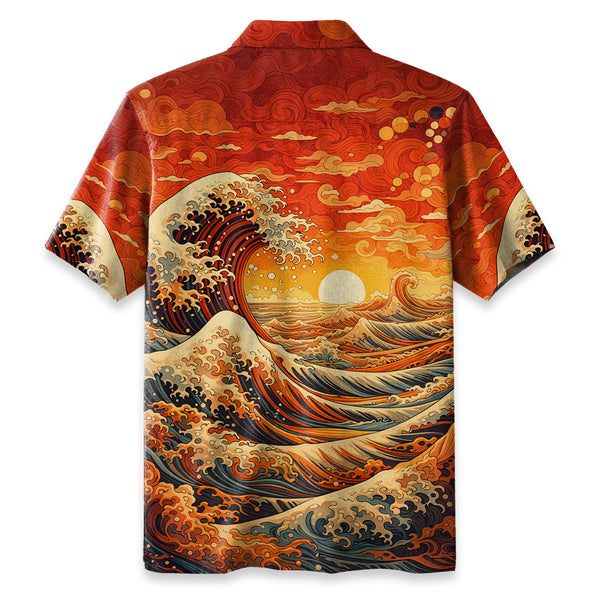 Chrisraw Great Wave Hawaiian Shirt