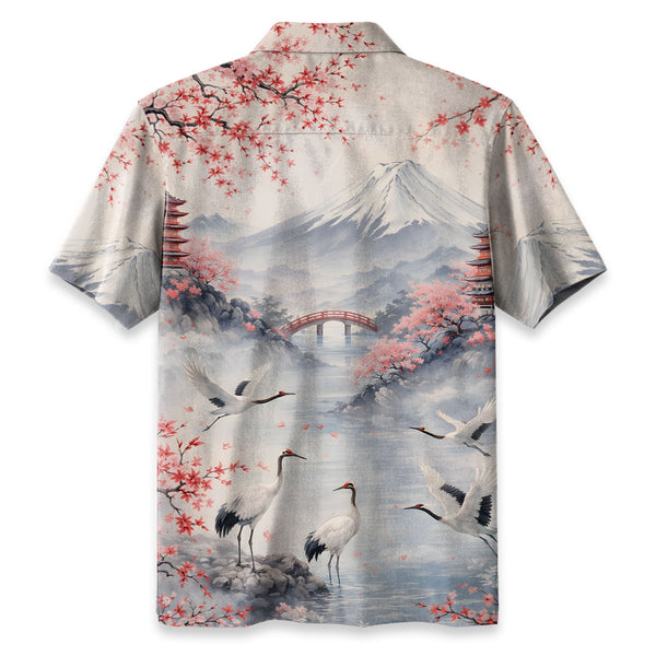 Chrisraw Harmony of Sakura Hawaiian Shirt