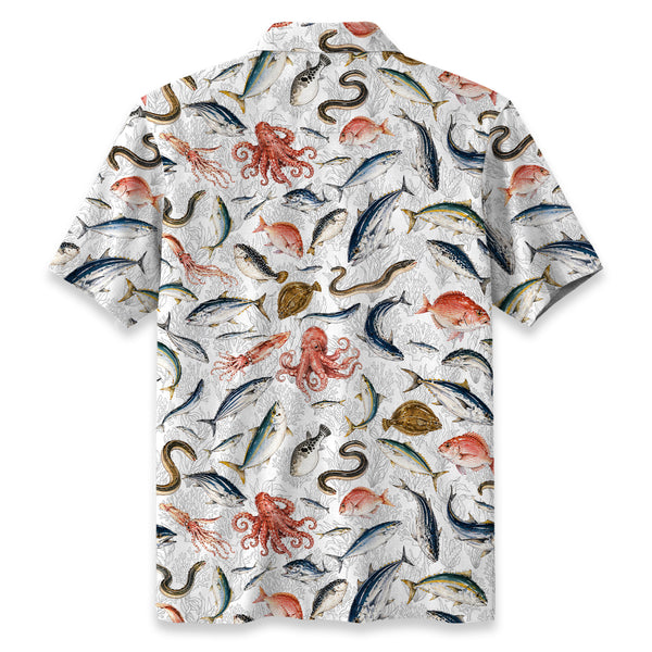 Chrisraw Sea Ocean Fish Hawaiian Shirt