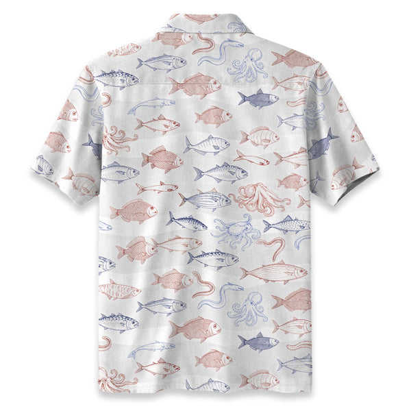 Chrisraw Sea Ocean Fish Hawaiian Shirt