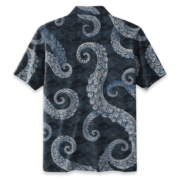 Chrisraw Octopus Tentacles Hawaiian Shirt