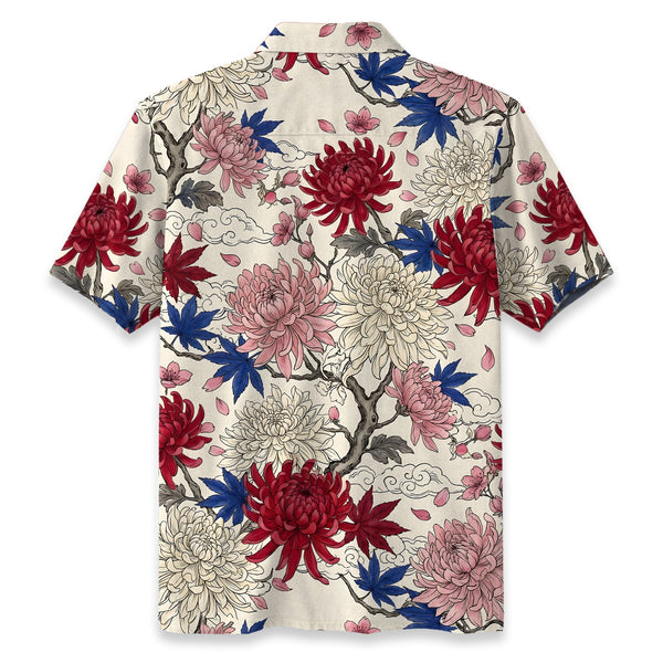 Chrisraw Vibrant Floral Hawaiian Shirt