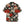 Chrisraw Kid's Japanese Crimson Daisy Ukiyo-e Short Sleeves Shirt