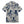 Chrisraw Women's Japanese Blue Ocean Octopus Ukiyo-e Short Sleeves Shirt