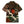 Chrisraw Women's Japanese Cranes of Edo Ukiyo-e Short Sleeves Shirt