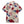 Chrisraw Women's Japanese Vibrant Floral Ukiyo-e Short Sleeves Shirt