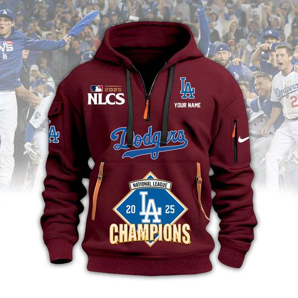 LA World Series 2025 - Half Zipper Hoodie - 3