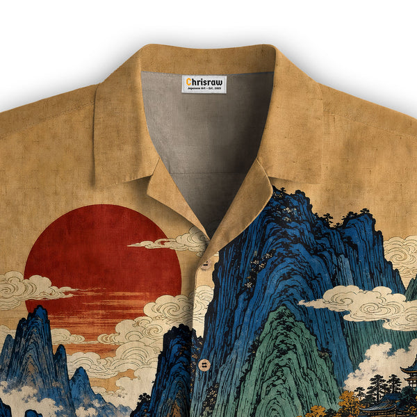 Chrisraw Mountain Reverie Hawaiian Shirt