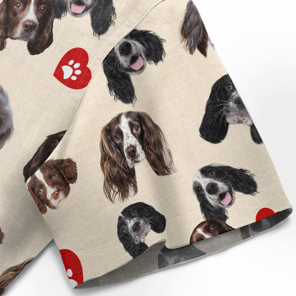 English Springer Spaniel Hawaiian Shirt 100% Cotton