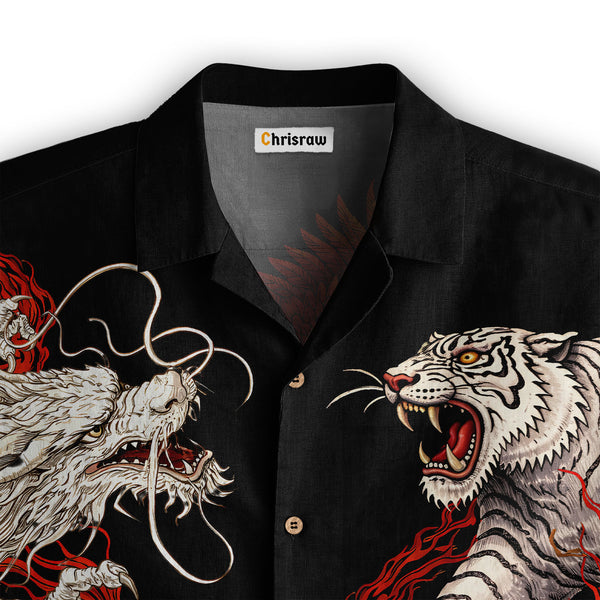 Chrisraw Four Sacred Beasts Hawaiian Shirt