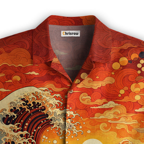 Chrisraw Great Wave Hawaiian Shirt