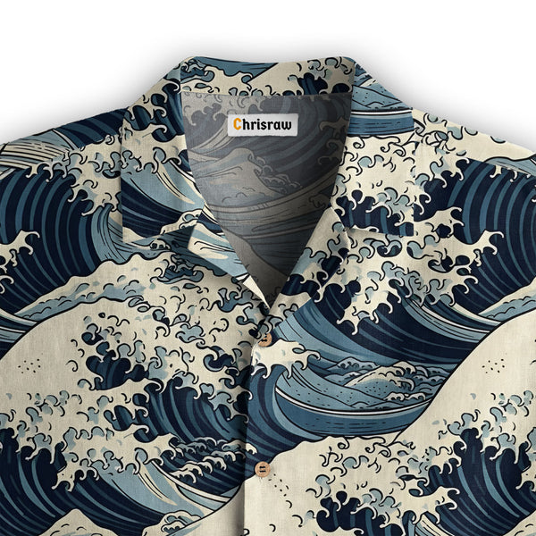 Chrisraw Great Wave Hawaiian Shirt