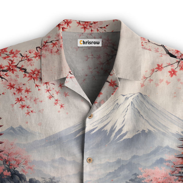 Chrisraw Harmony of Sakura Hawaiian Shirt
