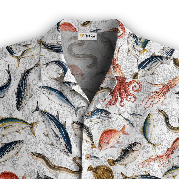 Chrisraw Sea Ocean Fish Hawaiian Shirt