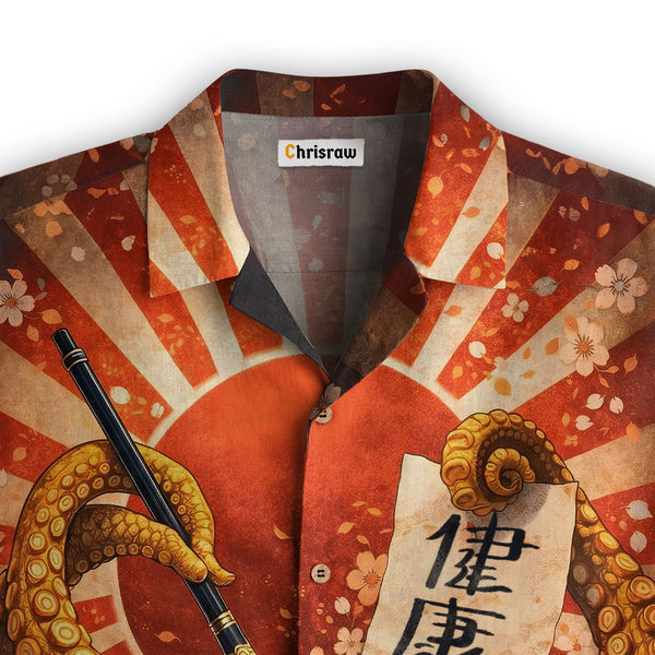 Chrisraw Octopus Tentacles Hawaiian Shirt