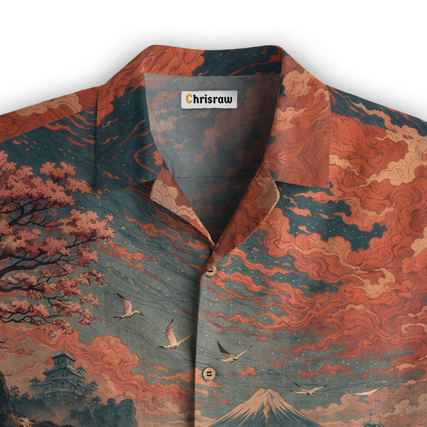 Chrisraw Samurai Gazing Into The Distance Shirt Hawaiian Shirt