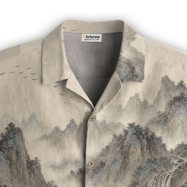 Chrisraw Mountain Reverie Hawaiian Shirt