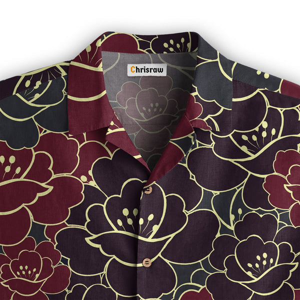 Chrisraw Vibrant Floral Hawaiian Shirt