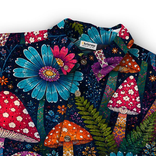 Chrisraw Yayoi Kusama Mushrooms Long Sleeves Shirt