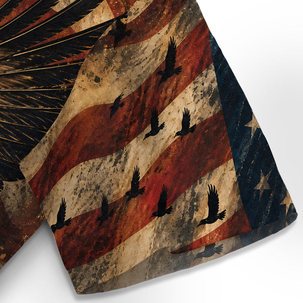 Chrisraw America 250 The Sovereign Eagle Hawaiian Shirt