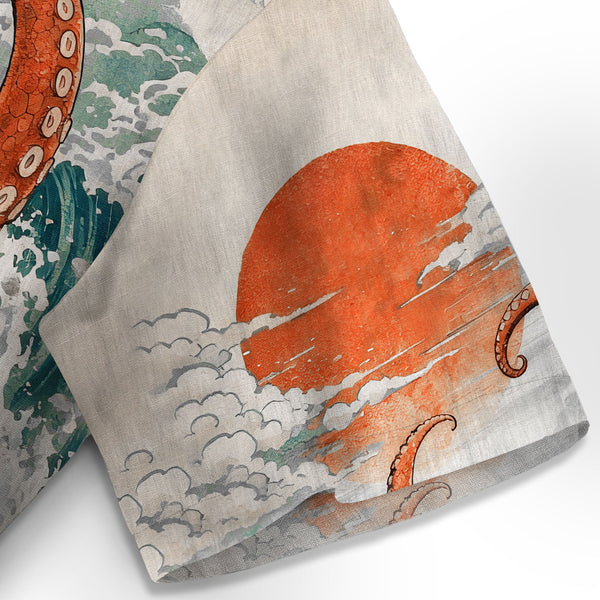 Chrisraw Great Wave Octopus Hawaiian Shirt