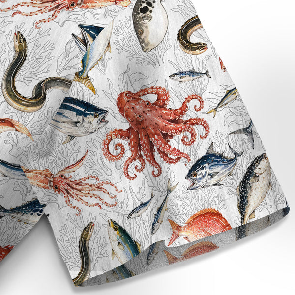 Chrisraw Sea Ocean Fish Hawaiian Shirt