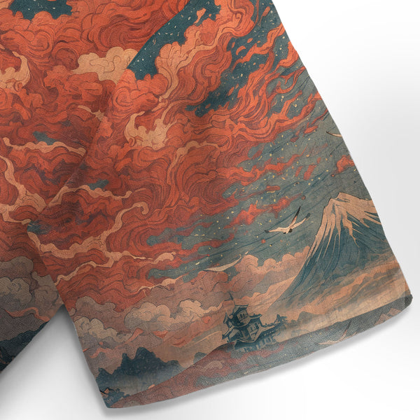 Chrisraw Samurai Gazing Into The Distance Shirt Hawaiian Shirt