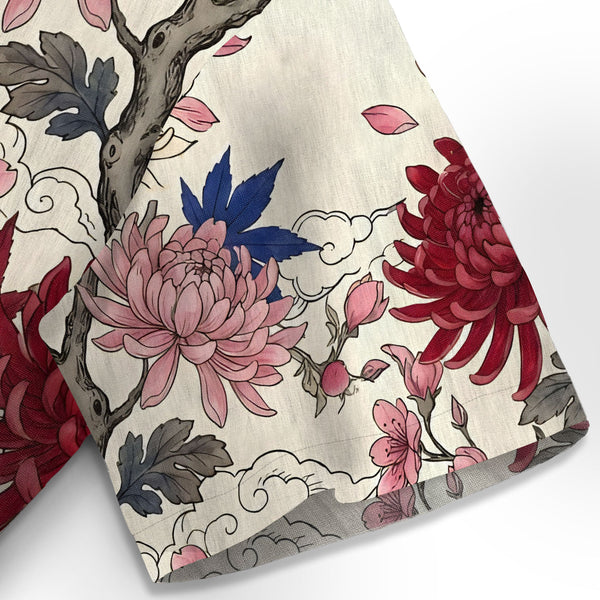 Chrisraw Vibrant Floral Hawaiian Shirt