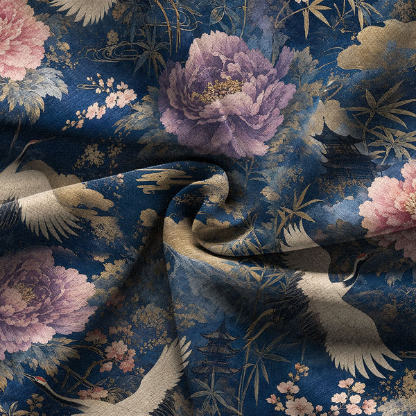 Chrisraw Cranes of Edo Hawaiian Shirt