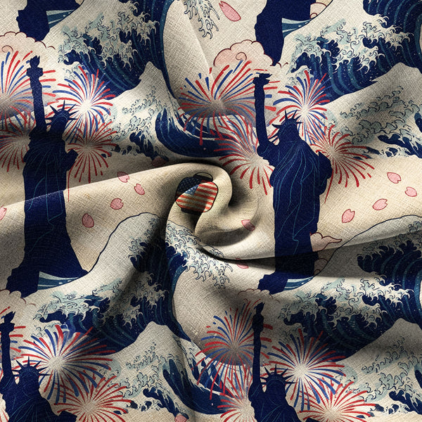 Chrisraw America 250 Seamless Liberty Fest America Hawaiian Shirt
