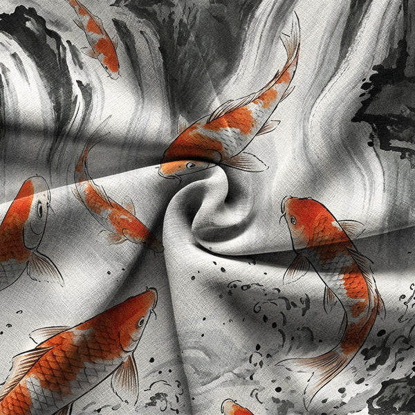 Chrisraw Dance Of The Koi Hawaiian Shirt