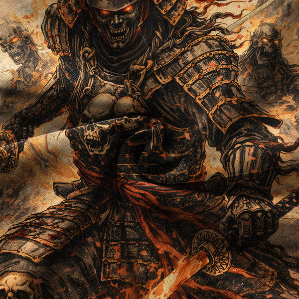 Chrisraw Demon Blade Samurai Hawaiian Shirt