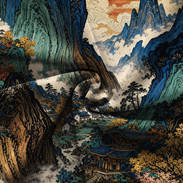 Chrisraw Mountain Reverie Hawaiian Shirt