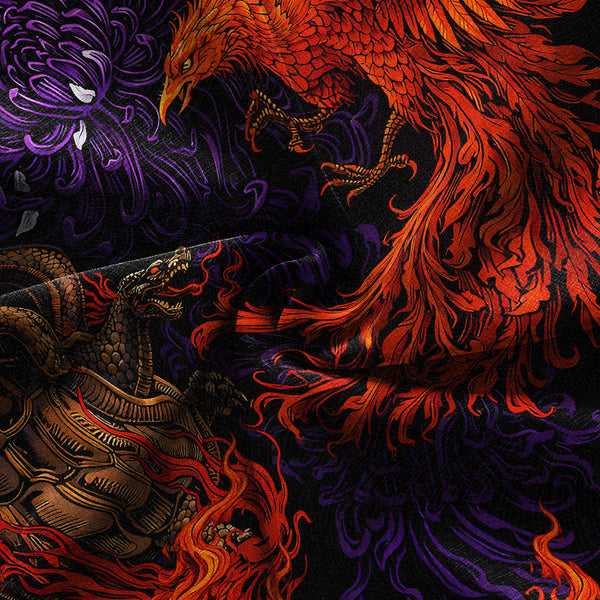 Chrisraw Four Sacred Beasts Hawaiian Shirt