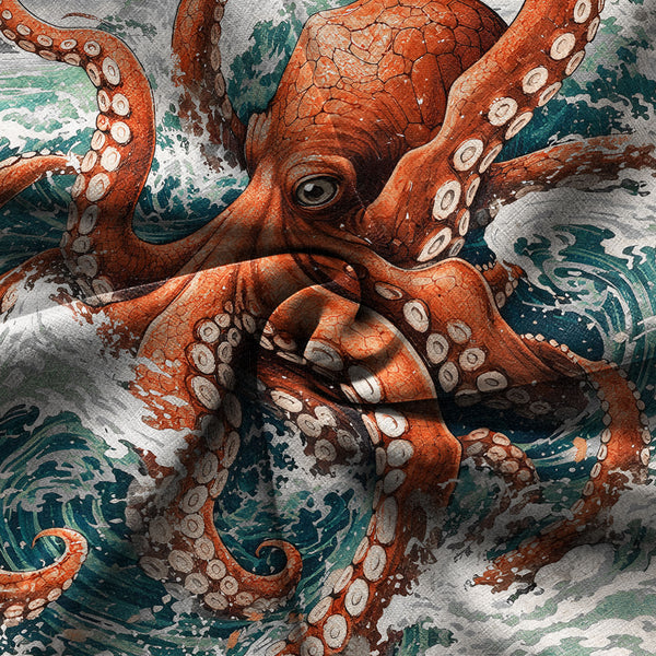 Chrisraw Great Wave Octopus Hawaiian Shirt