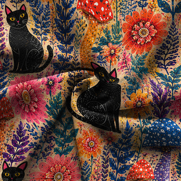 Chrisraw Yayoi Kusama Forest Cat Hawaiian Shirt