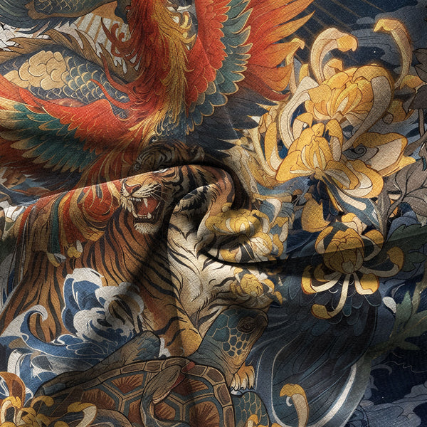 Chrisraw Mythic Beast Rising Hawaiian Shirt