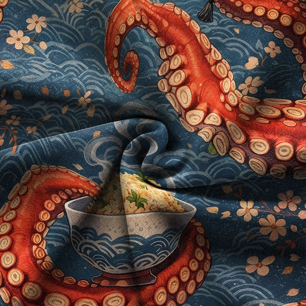 Chrisraw Octopus Tentacles Hawaiian Shirt