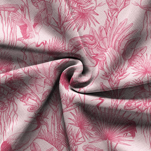 Chrisraw Crane Garden Hawaiian Shirt
