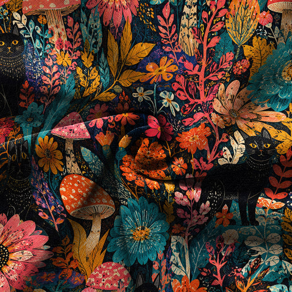 Chrisraw Yayoi Kusama Forest Cat Hawaiian Shirt