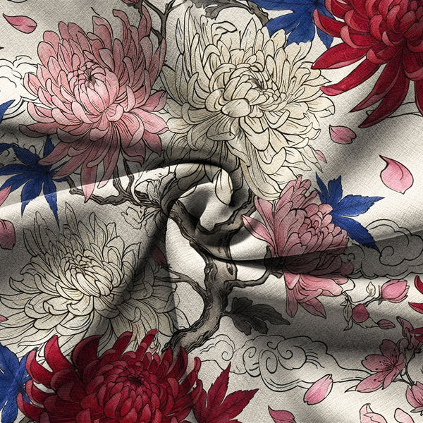 Chrisraw Vibrant Floral Hawaiian Shirt